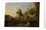 Hunters Resting by Dirk Stoop