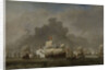 Naval Battle between Michiel Adriaensz de Ruyter and the Duke of York on the Royal Prince during the Battle of Solebay, 7 June 1672 by Willem van de Velde II