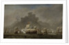 Naval Battle between Michiel Adriaensz de Ruyter and the Duke of York on the Royal Prince during the Battle of Solebay, 7 June 1672 by Willem van de Velde II