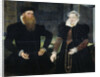 Portrait of Gillis Hooftman, Shipowner, and his Wife Margaretha van Nispen (Gilles van Eichelenberg, called Hoffman) by Maerten de Vos