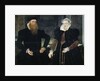Portrait of Gillis Hooftman, Shipowner, and his Wife Margaretha van Nispen (Gilles van Eichelenberg, called Hoffman) by Maerten de Vos