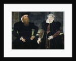 Portrait of Gillis Hooftman, Shipowner, and his Wife Margaretha van Nispen (Gilles van Eichelenberg, called Hoffman) by Maerten de Vos