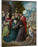 Christ Taking Leave of his Mother by Cornelis Engebrechtsz