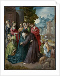 Christ Taking Leave of his Mother by Cornelis Engebrechtsz