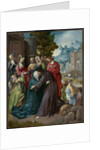 Christ Taking Leave of his Mother by Cornelis Engebrechtsz