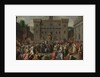 The Women of Rome Gathering at the Capitol by Pieter Isaacsz.