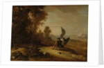 Jacob Wrestling with the Angel by Bartholomeus Breenbergh