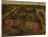 Bird's-eye View of the Vredenburg (Vredeborch) Castle in Utrecht, The Netherlands by Anonymous