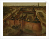 Bird's-eye View of the Vredenburg (Vredeborch) Castle in Utrecht, The Netherlands by Anonymous