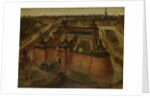 Bird's-eye View of the Vredenburg (Vredeborch) Castle in Utrecht, The Netherlands by Anonymous