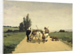 Gypsies on the road by Karel Frederik Bombled
