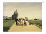 Gypsies on the road by Karel Frederik Bombled