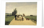 Gypsies on the road by Karel Frederik Bombled