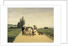 Gypsies on the road by Karel Frederik Bombled