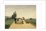 Gypsies on the road by Karel Frederik Bombled