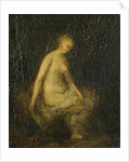 Bading woman by Hippolyte Michaud