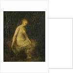 Bading woman by Hippolyte Michaud