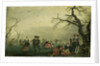 Ice Skaters by Adriaen Pietersz. van de Venne