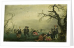 Ice Skaters by Adriaen Pietersz. van de Venne