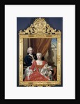 Family Portrait of Berend van Iddekinge with his Wife Johanna Maria Stichterman and their young Son Jan Albert (born 1744) by Philip van Dijk