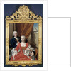 Family Portrait of Berend van Iddekinge with his Wife Johanna Maria Stichterman and their young Son Jan Albert (born 1744) by Philip van Dijk