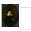 Portrait of Gerard Abrahamsz van der Schalcke, Cloth Merchant in Haarlem, Holding a Glove by Gerard ter Borch II