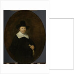 Portrait of Gerard Abrahamsz van der Schalcke, Cloth Merchant in Haarlem, Holding a Glove by Gerard ter Borch II