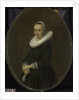 Portrait of Johanna Bardoel, Wife of Gerard van der Schalcke by Gerard ter Borch II