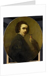 The falconer by Christoffel Bisschop