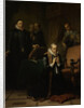 The last prayer of Johan van Oldenbarneveldt by Simon Opzoomer