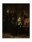 The last prayer of Johan van Oldenbarneveldt by Simon Opzoomer
