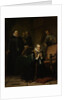 The last prayer of Johan van Oldenbarneveldt by Simon Opzoomer