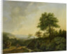 View in the Harz Mountains Germany by Cornelis François Roos