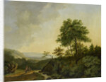 View in the Harz Mountains Germany by Cornelis François Roos