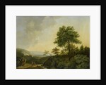 View in the Harz Mountains Germany by Cornelis François Roos