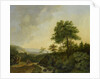 View in the Harz Mountains Germany by Cornelis François Roos