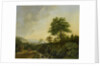 View in the Harz Mountains Germany by Cornelis François Roos