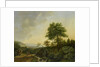 View in the Harz Mountains Germany by Cornelis François Roos