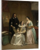 Gerard van Honthorst Shows Amalia van Solms the Drawings by his Pupil Louise of Bohemia by Hendrik Jacobus Scholten