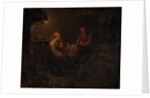 The ill child by Adolph Tidemand