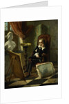 The young painter by Pierre Joseph Toussaint