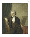 Portrait of Egbert van Drielst, Painter by Jan Ekels II
