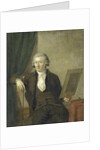 Portrait of Egbert van Drielst, Painter by Jan Ekels II