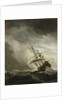 A Ship on the High Seas Caught by a Squall, Known as ‘The Gust’ by Willem van de Velde II
