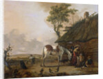 A Piebald Horse by Jan Wouwerman