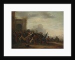 Saul Welcoming David after his Victory over Goliath by Gerrit de Wet