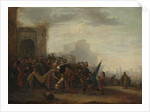 Saul Welcoming David after his Victory over Goliath by Gerrit de Wet