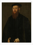 Portrait of Willem van Lokhorst by Jan van Scorel