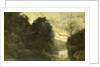 Forest pond by Camille Corot
