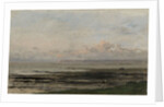 Beach at Ebb Tide by Charles François Daubigny